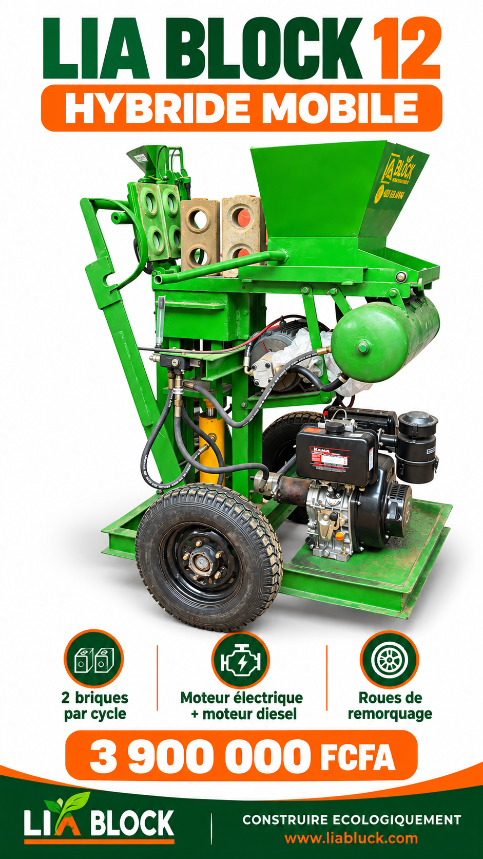 LIA BLOCK 12 (LB12) — Hybride mobile